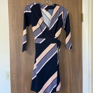 Ann Taylor petite wrap dress
